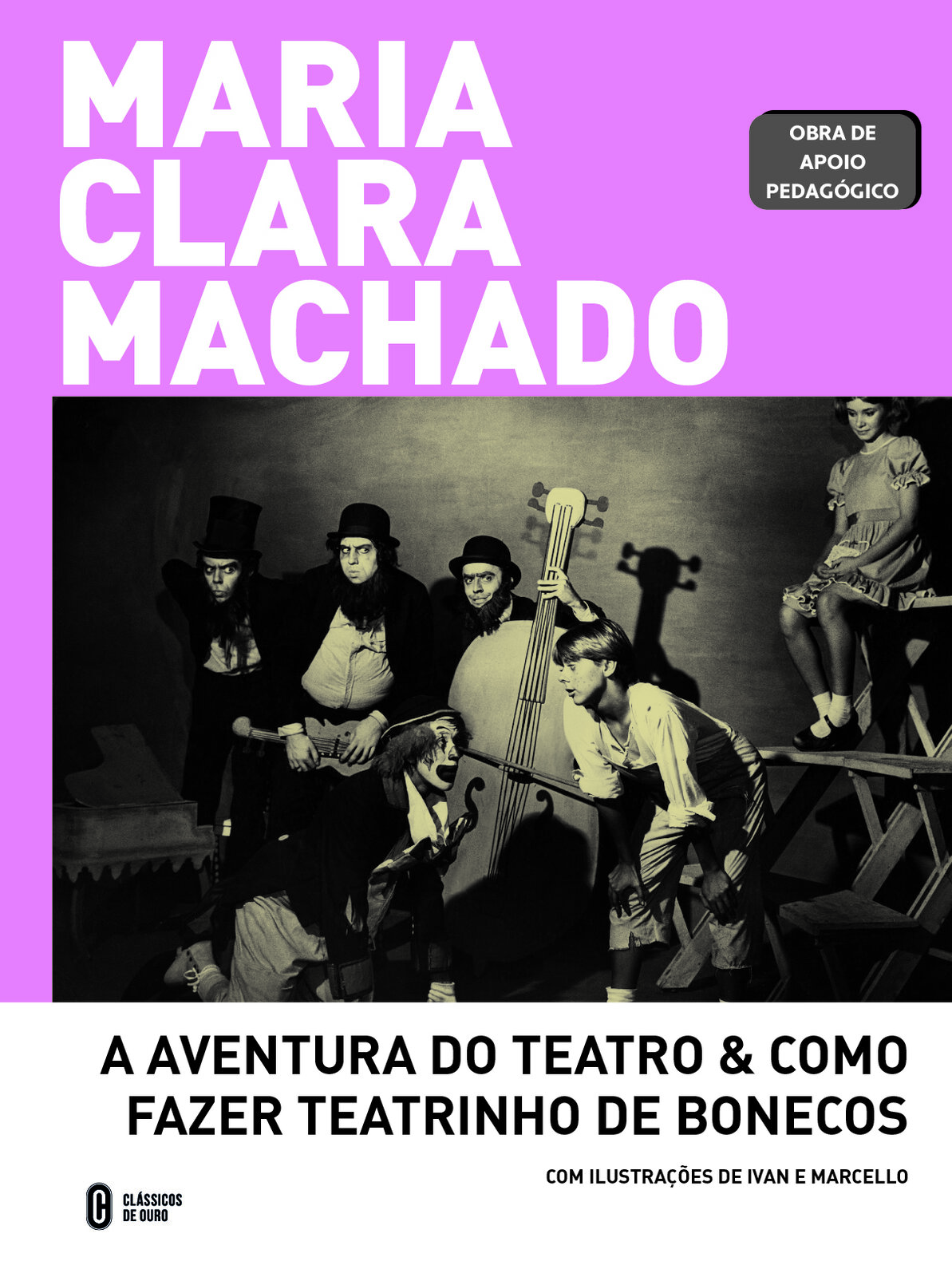 Capa de A aventura do teatro e como fazer teatrinho de bonecos