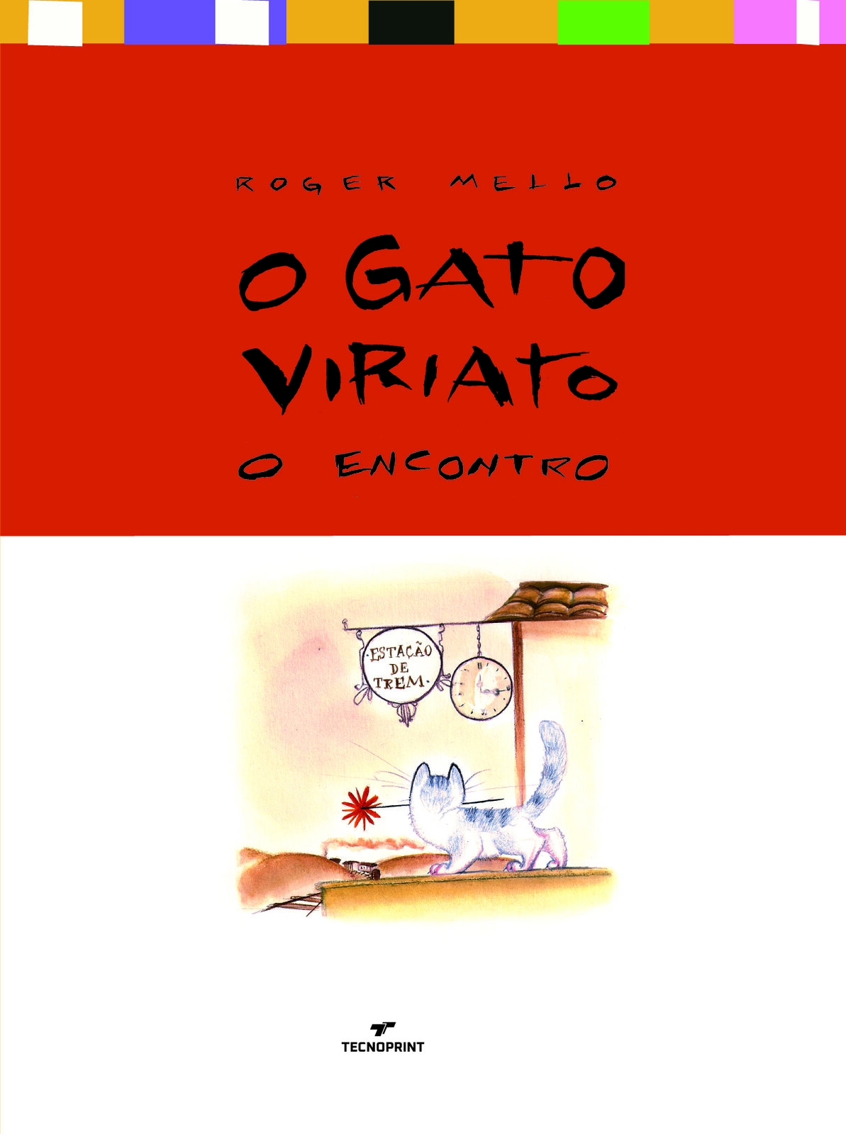Capa de O gato Viriato: o encontro