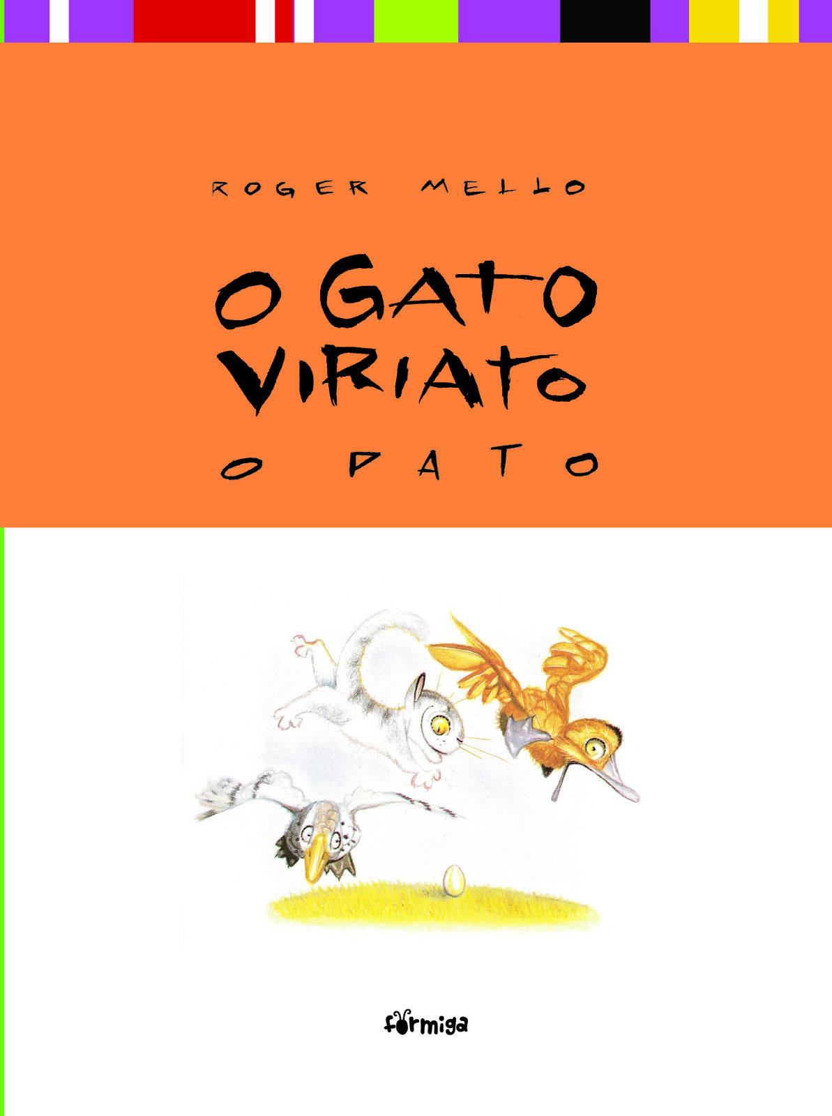 Capa de O gato Viriato: o pato