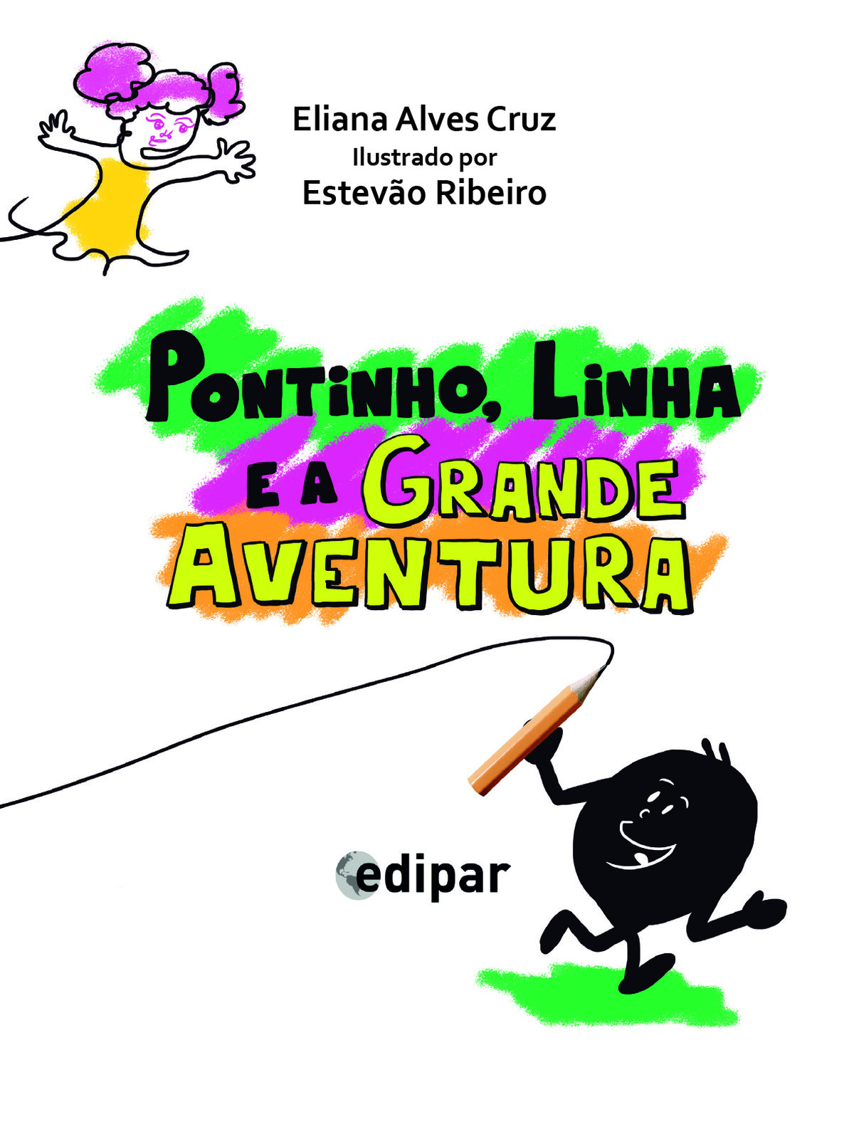 Capa de Pontinho, Linha e a grande aventura