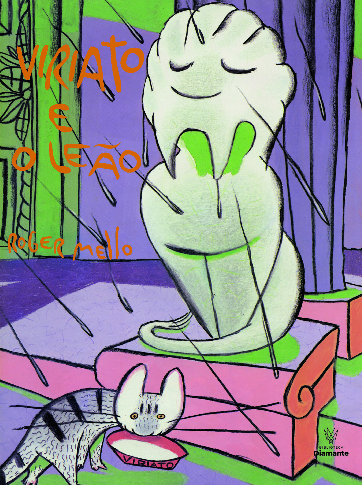 Capa de Viriato e o leão